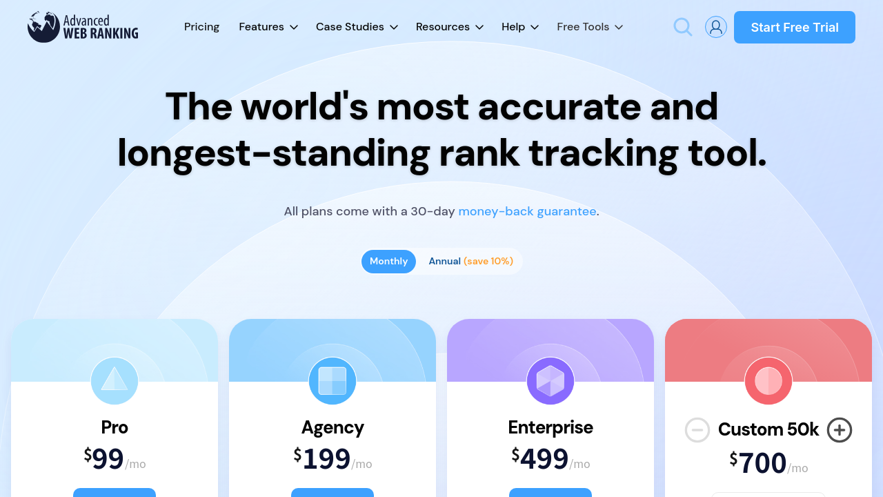 Advanced Web Ranking